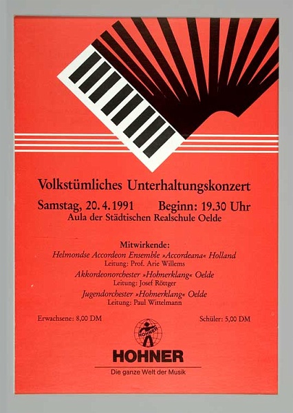 Programma Oelde, 1991
