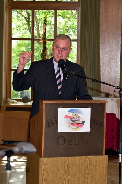 50 jaar vriendschap Accordeana-Hohnerklang werd gevierd in Oelde, September 2006.