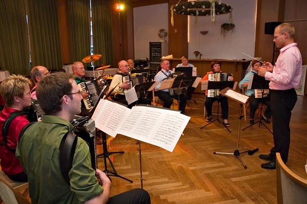 50 jaar vriendschap Accordeana-Hohnerklang werd gevierd in Oelde, September 2006.