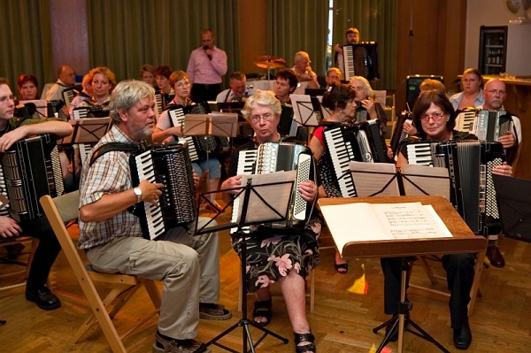 50 jaar vriendschap Accordeana-Hohnerklang werd gevierd in Oelde, September 2006.