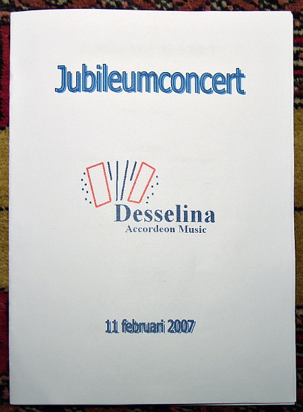 Concert Accordeana en Desselina, Mol, 11 februari 2007.